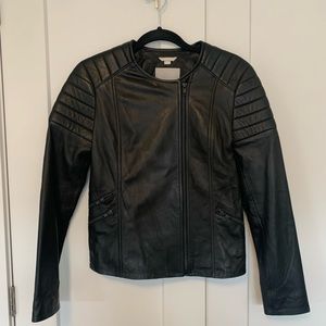 Soia & Kyo Leather Jacket - Black - Never been worn - size small